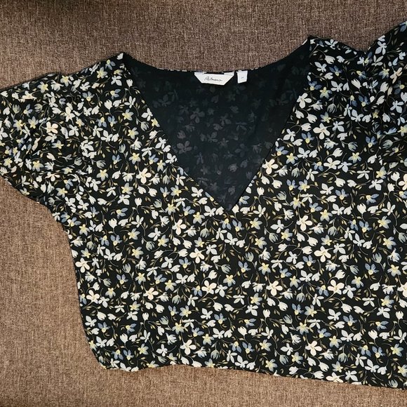 Reitmans cap short sleeved blouse, size 2X - Picture 5 of 5